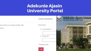 Adekunle Ajasin University Portal