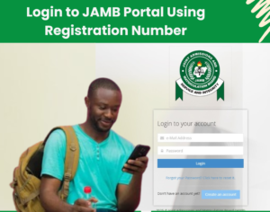 Login to JAMB Portal Using Registration Number